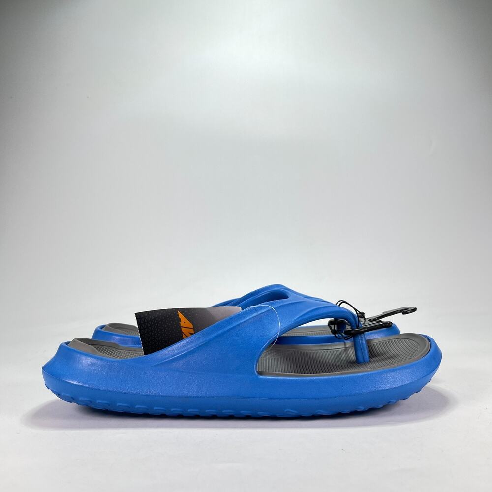 Avia Cushion Blue Grey Soft Foam Comfort Flip Flops Thong Sandals Men's Size 11